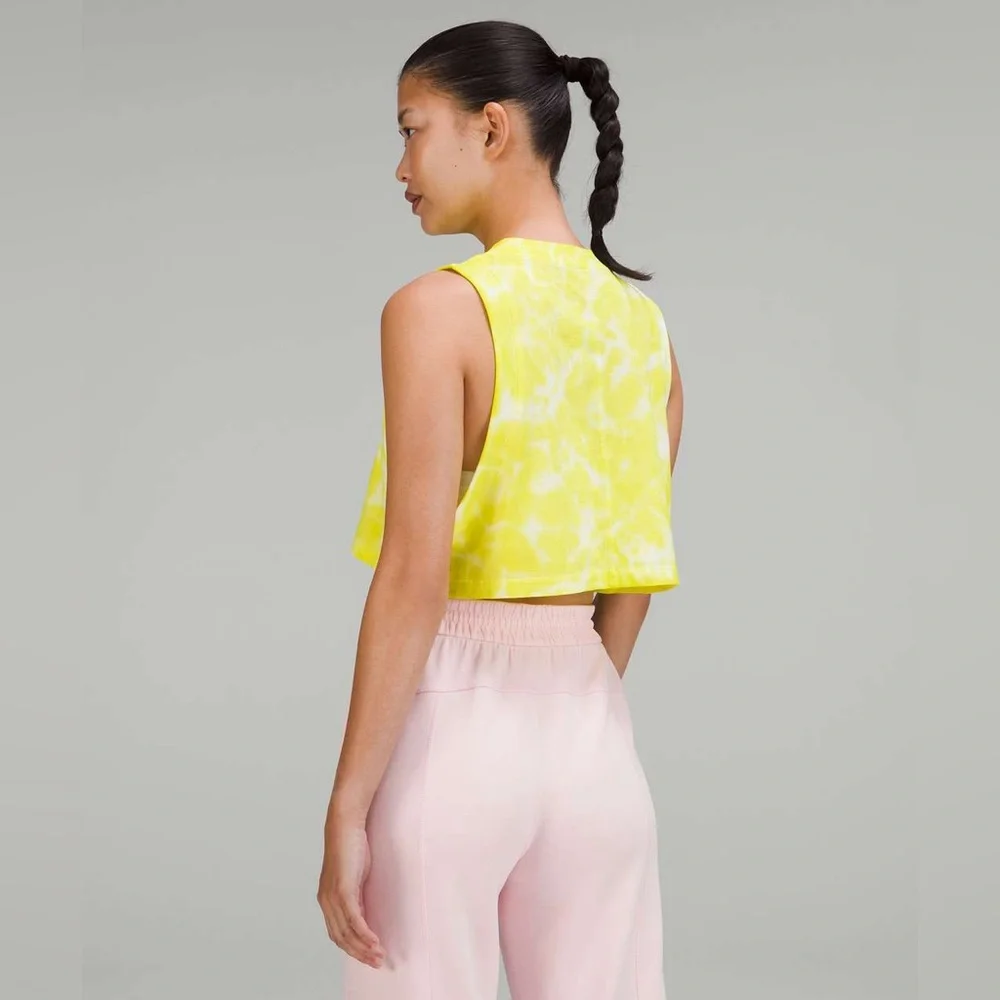 LIKE NEW Lululemon All Yours Cropped Pima Cotton Tank Top - Picture 3 of 10